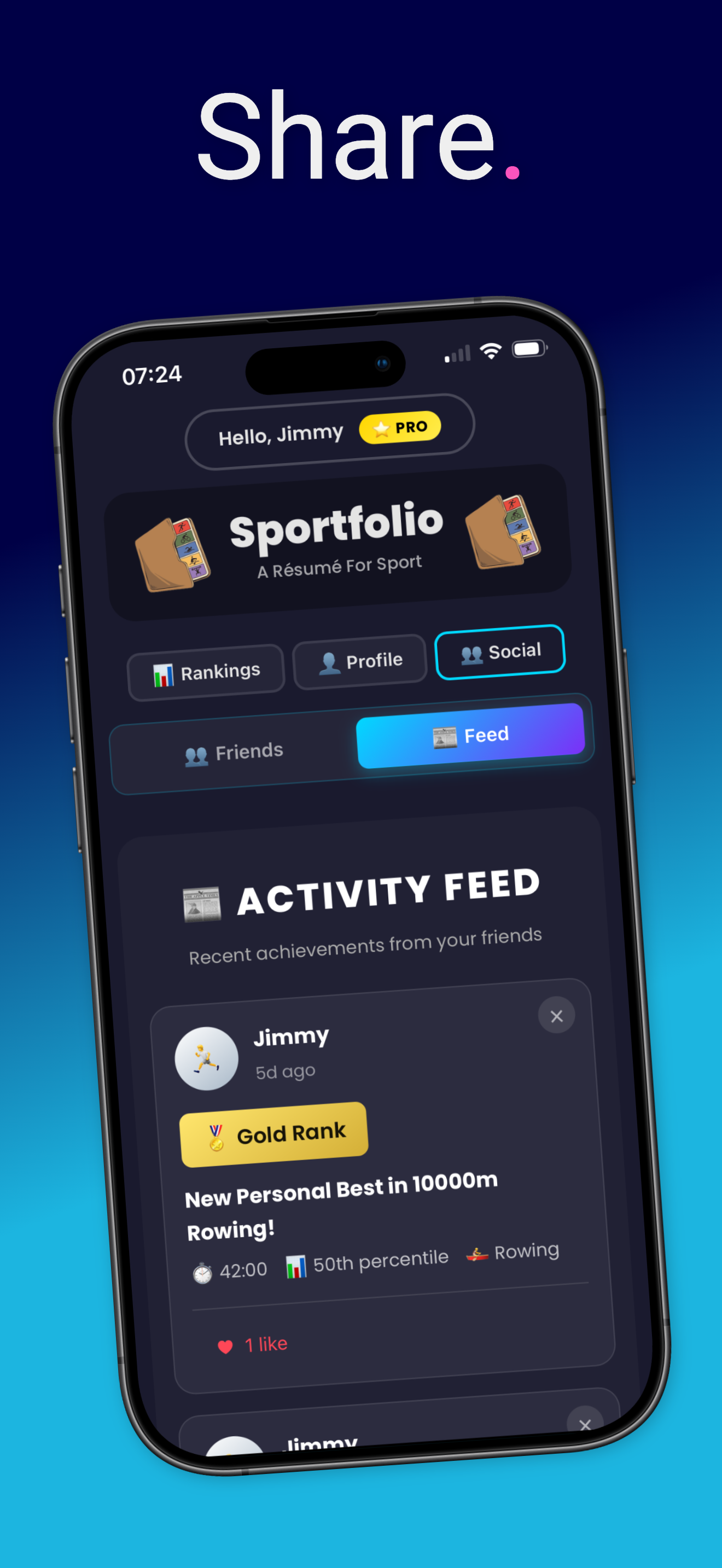 Share — Feed