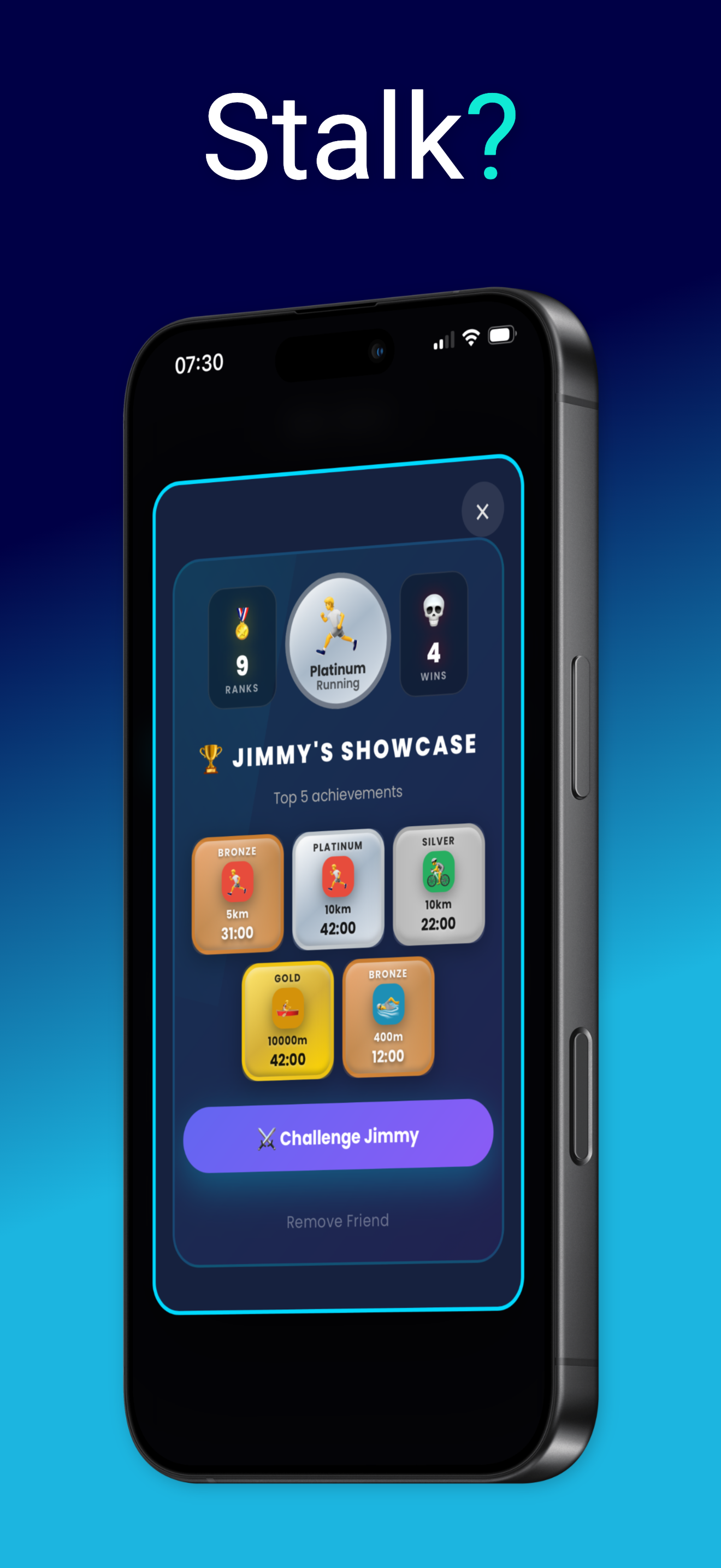 Stalk — Friend Showcase